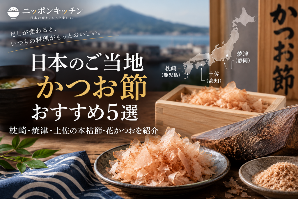 日本のご当地かつお節おすすめ5選｜枕崎・焼津・土佐の本枯節・花かつおを紹介