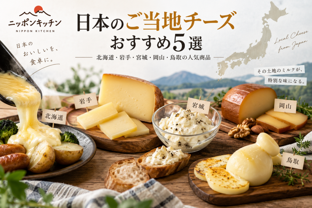日本のご当地チーズおすすめ5選｜北海道・岩手・宮城・岡山・鳥取の人気商品