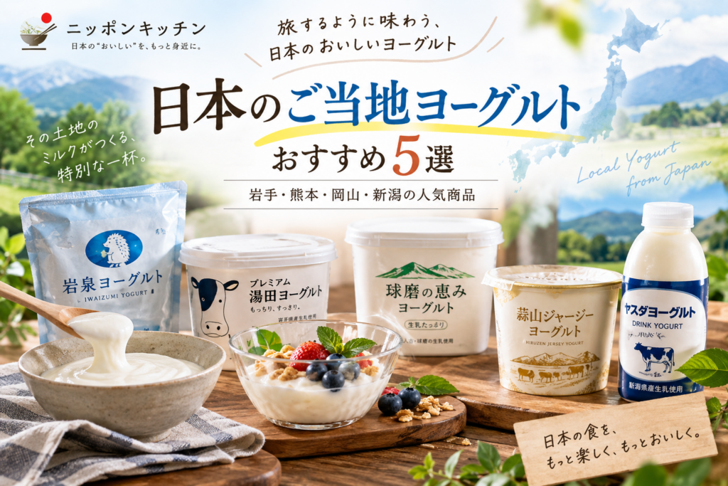 日本のご当地ヨーグルトおすすめ5選｜岩手・熊本・岡山・新潟の人気商品