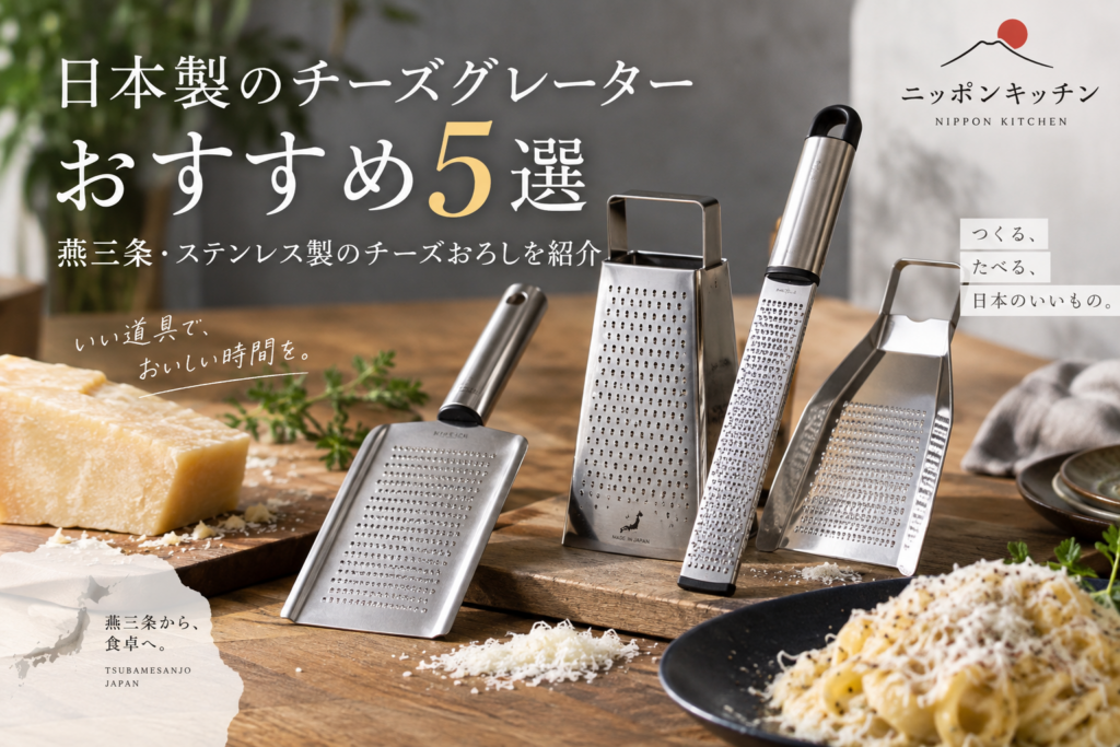 日本製のチーズグレーターおすすめ5選｜燕三条・ステンレス製のチーズおろしを紹介