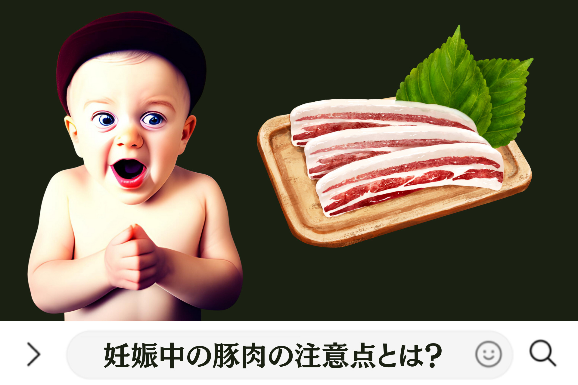 妊娠中の豚肉の注意点とは？